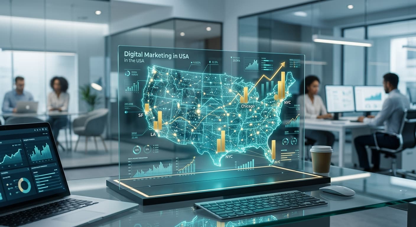 Yhdysvaltain digitaalisen mainonnan markkina